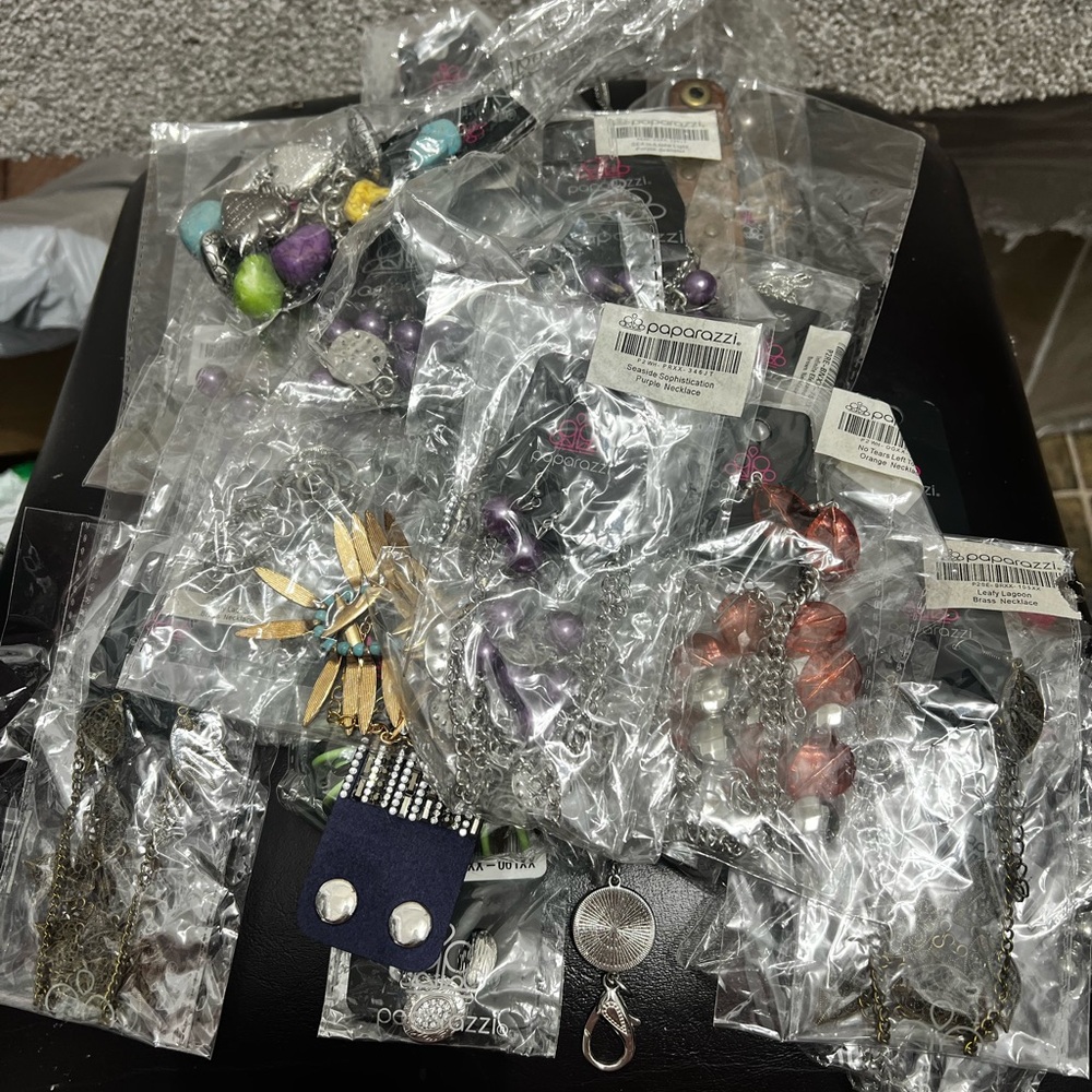 Paparazzi mixed lot of jewelry Necklaces Earrings Bracelets New In Package 20